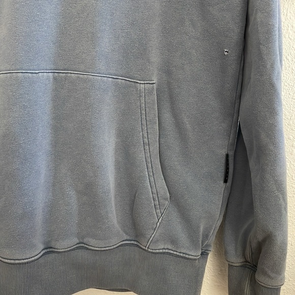 VISSLA Long Sleeve Blue Hoodie Pull Over Sweatshirt - Picture 3 of 7